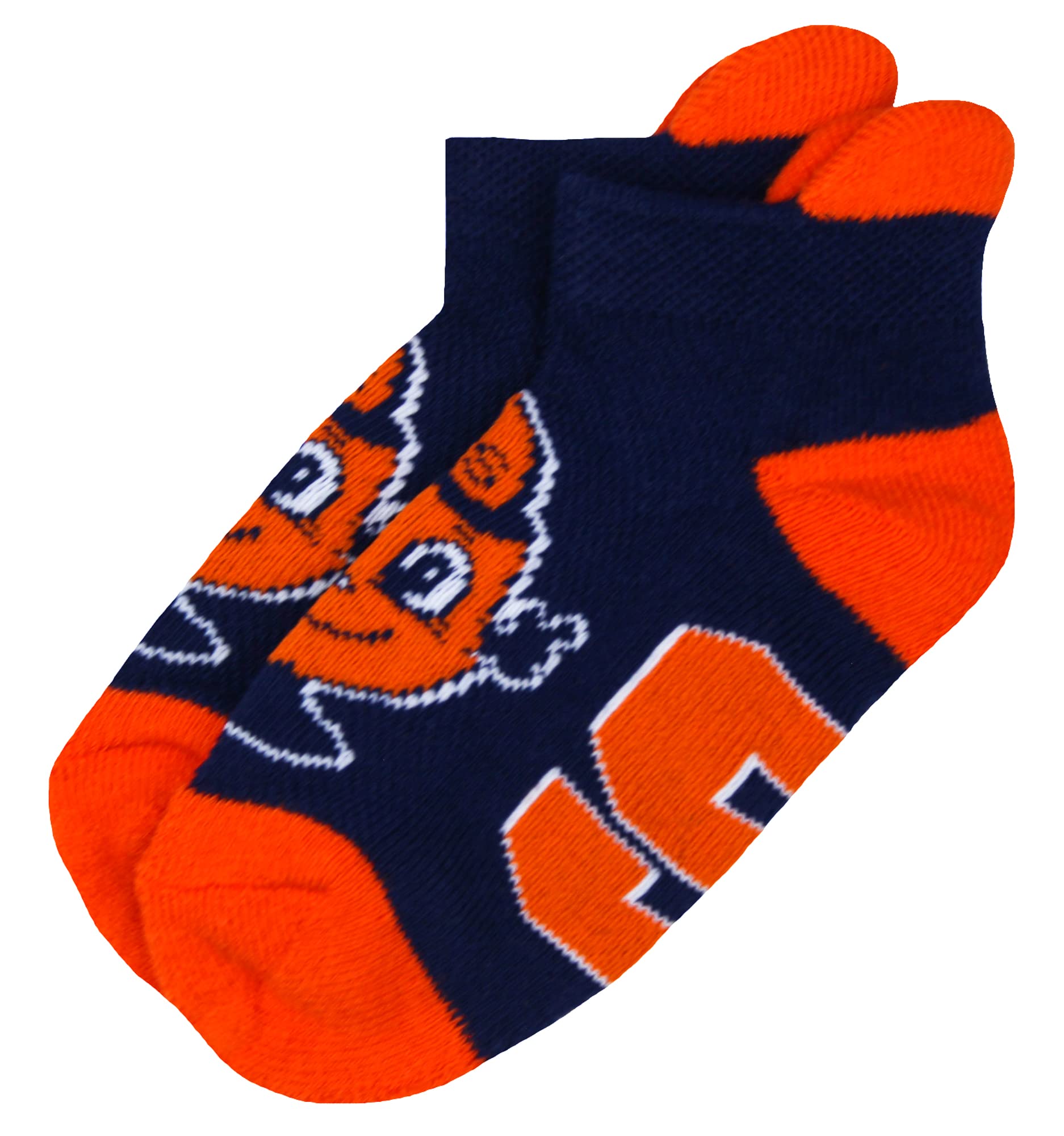 DB Fan Gear Syracuse Socks - Officially Licensed College Team Socks for Men & Women - Perfect for Game Day, Sports Events & Casual Wear