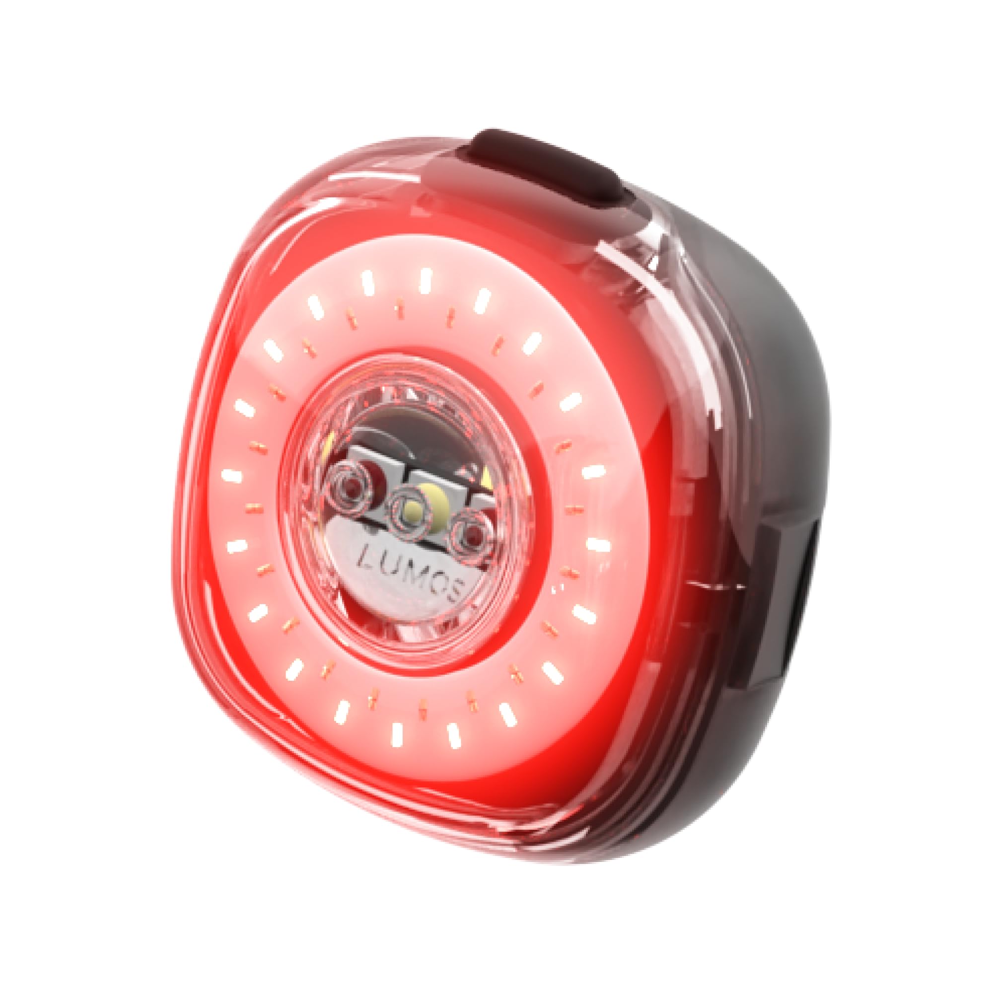 Lumos Firefly Smart Bike Light System - Wireless Sync Front & Rear LED Lights with Turn Signals & Brake Lights | Adjustable Brightness, 5 Flash Patterns, Day/Night Modes | Waterproof Cycling Safety Light for Commuting, Night Riding & Urban Biking - Perfect for Men & Women Cyclists