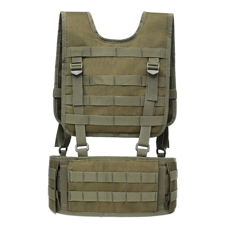 Multi-Functional Outdoor Tactical Belt Vest Set - Durable Hunting Apparel Gear for Men - Perfect for Hunting, Airsoft, Camping & Outdoor Adventures
