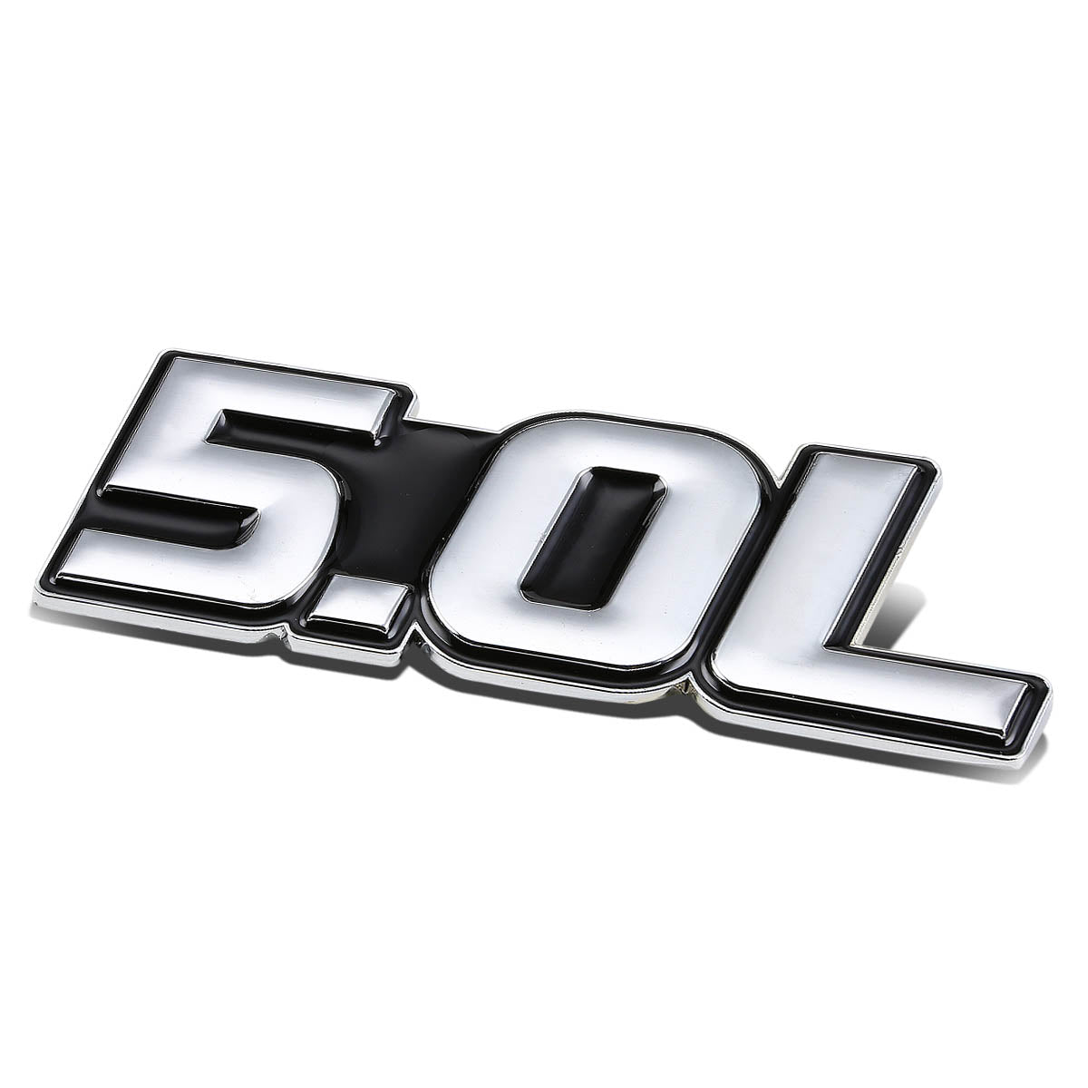1.5L & 7.0L Universal Car Emblem Badge Decal Sticker - Durable Vinyl Tape-On Auto Logo for Hood, Trunk & Side Panels - Perfect for Vehicle Customization & Personalization