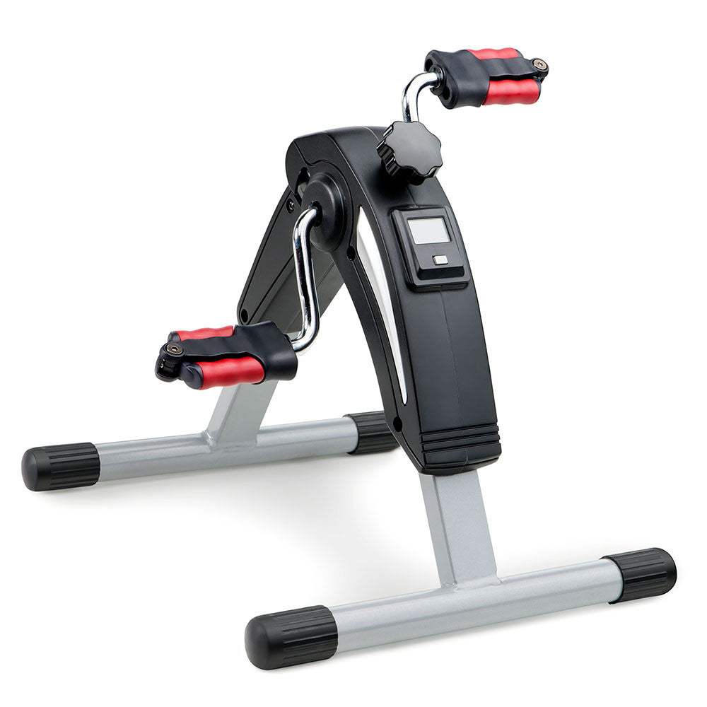 Marcy Portable Mini Exercise Bike for Home Gym & Office Workouts | Compact Cardio Cycle for Indoor Cycling, Leg & Arm Training | Perfect for Under Desk Use, Small Spaces & Rehabilitation