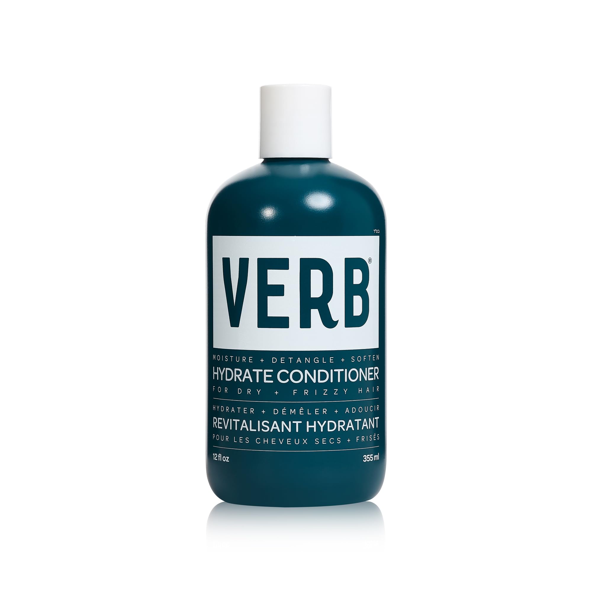 VERB Hydrate Conditioner for Dry Frizzy Hair - Detangling & Frizz Control with Deep Moisture - Perfect for Damaged Hair Repair & Daily Hydration