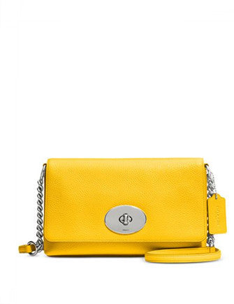 Coach Crosstown Crossbody Bag in Polished Pebble Leather - Stylish Women's Shoulder Purse for Everyday Use, Work & Travel