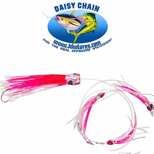 Jaw Lures Daisy Chain Fishing Lures - Premium Saltwater & Freshwater Bait for Bass, Walleye, and Trout - Perfect for Trolling, Casting, and Ice Fishing