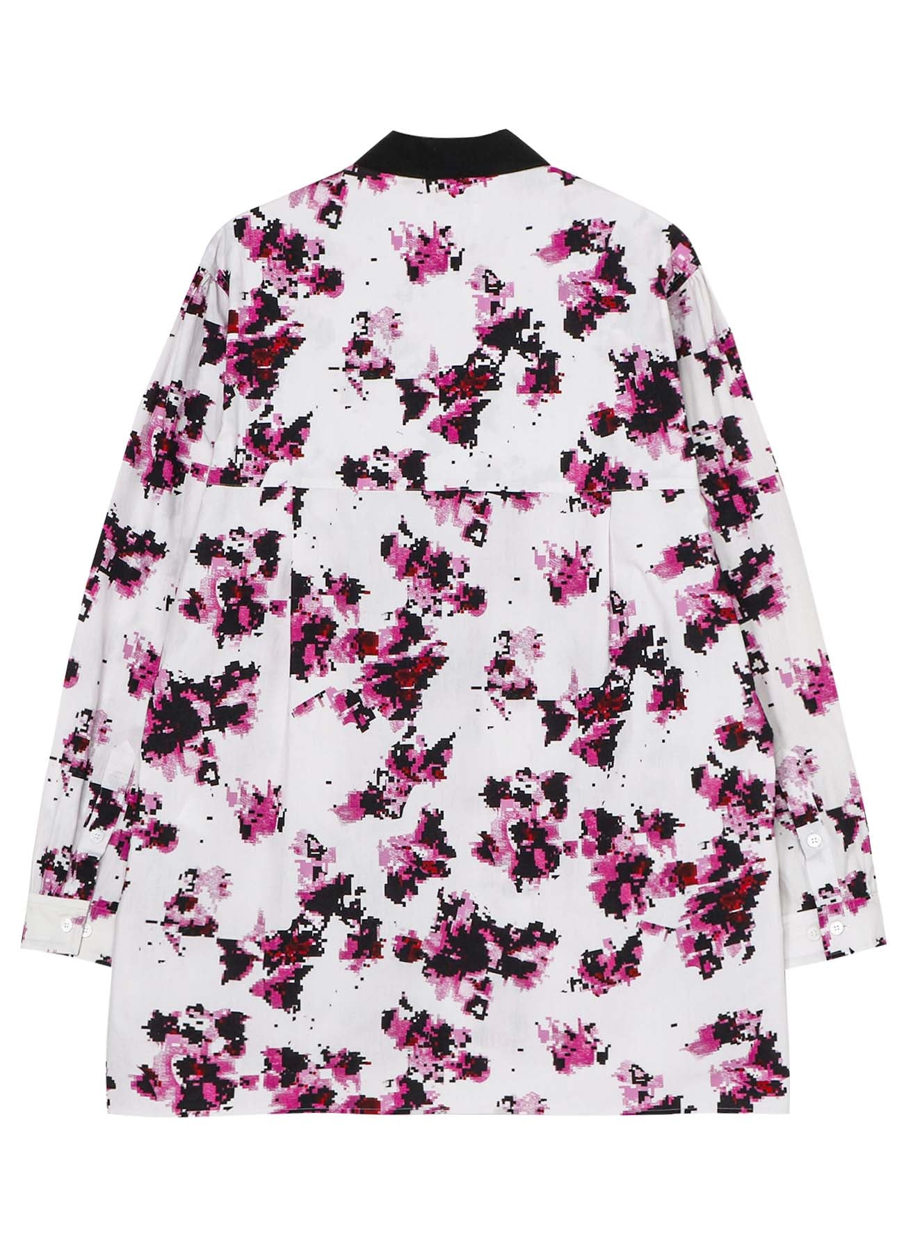 BROAD FLOWER PT BIG BLOUSE - Women's Flowy Boho Blouse with Floral Print, Loose Fit Tunic Top for Casual Wear, Beach Cover-Up & Summer Outfits