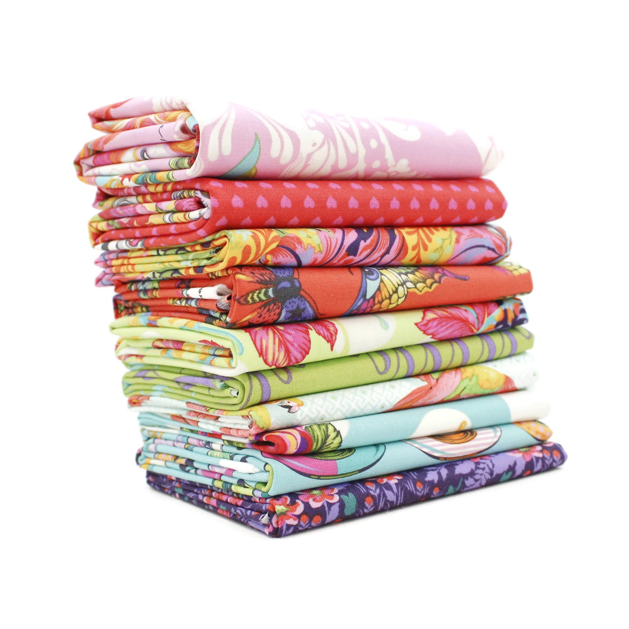 Tula Pink Scrap Bag - Approx 2 Yards of Premium Quilt Fabric by Free Spirit - Perfect for Quilting, Sewing & DIY Craft Projects
