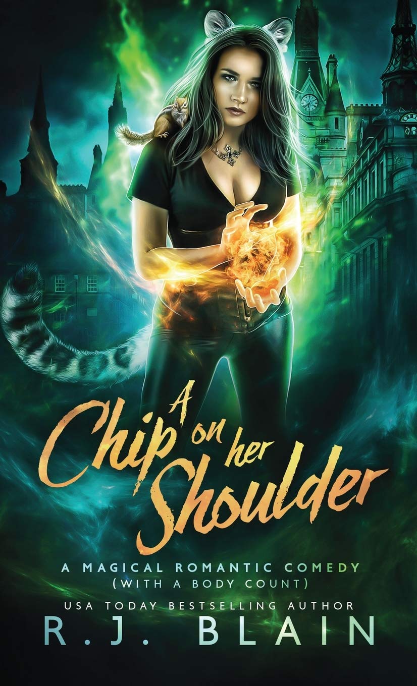 A Chip on Her Shoulder: Magical Romantic Comedy Novel with Suspense - Perfect for Fantasy Romance & Paranormal Comedy Lovers