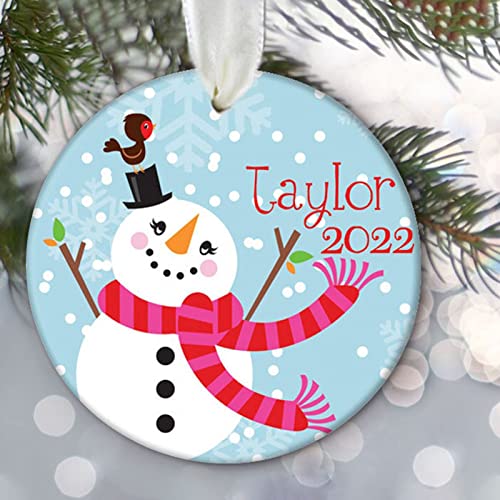 Snowman Christmas Ornament