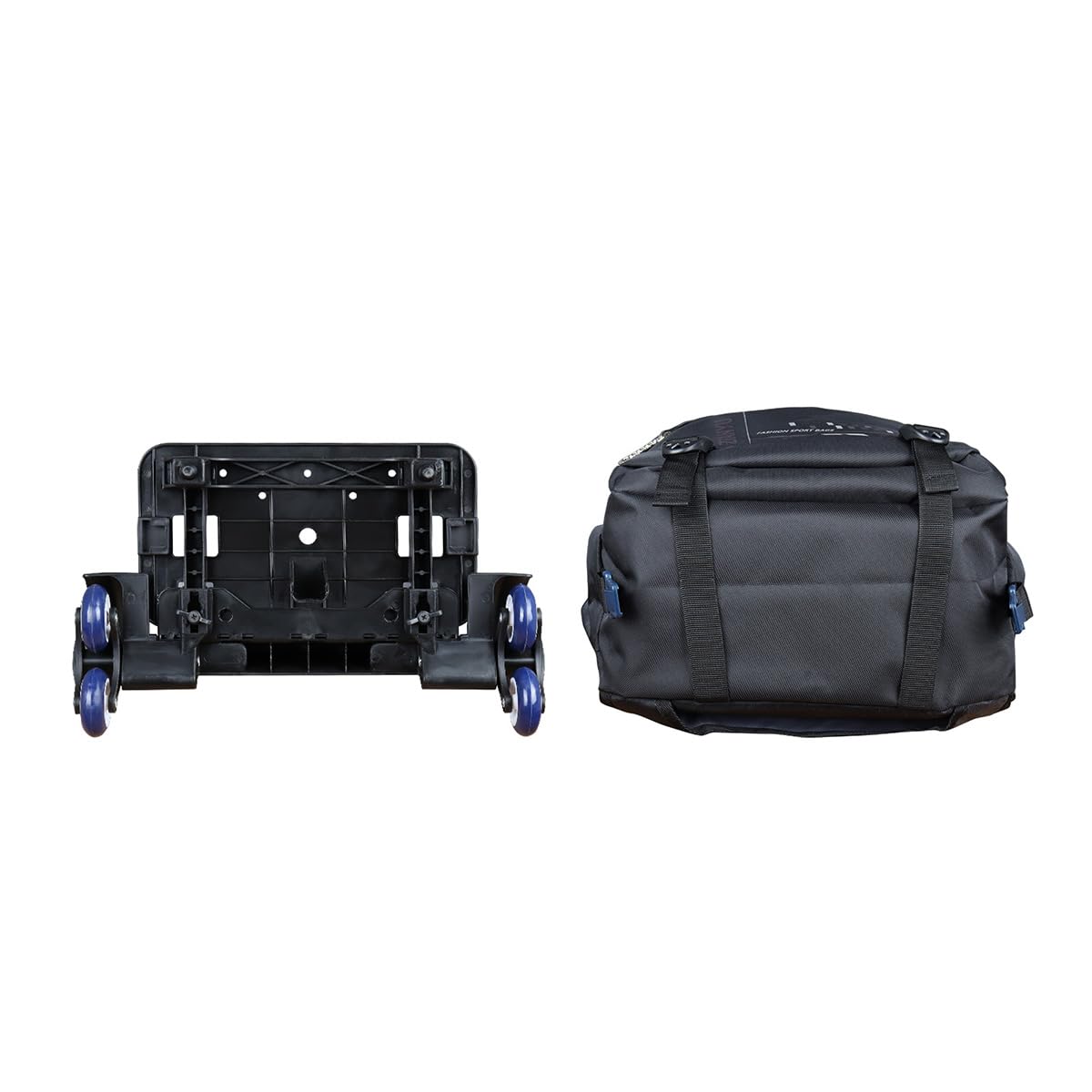 Rolling Backpack with Wheels - Durable Trolley School Bag for Boys & Girls (Black) | Perfect for Travel, School & Daily Commute