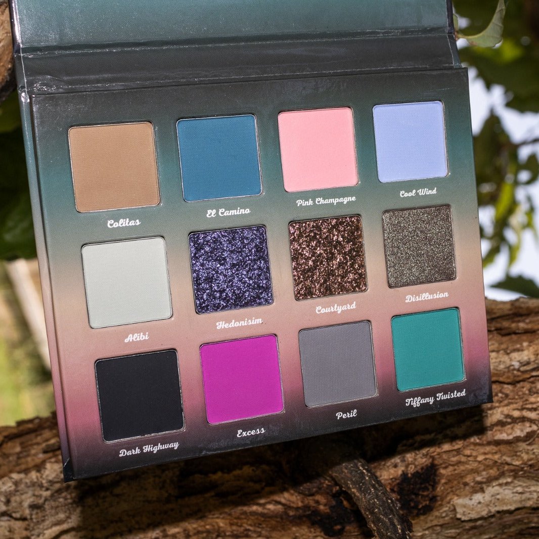 El Camino Eyeshadow Palette - 12 Highly Pigmented Matte & Shimmer Shades for Day & Night Makeup Looks | Vegan & Cruelty-Free | Perfect for Parties, Weddings & Everyday Wear
