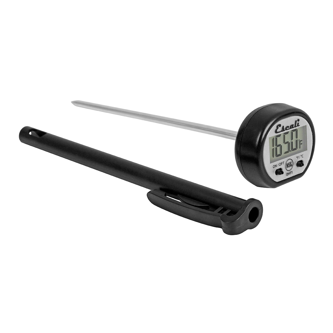 Digital Pocket Thermometer - Fast & Accurate Instant Read Thermometer for Cooking, Grilling, BBQ, Meat, Candy, Liquids - Perfect for Kitchen, Outdoor, Camping & Home Use