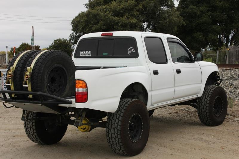 2000-2004 Toyota Tacoma Crew Cab Bedsides with 4.5