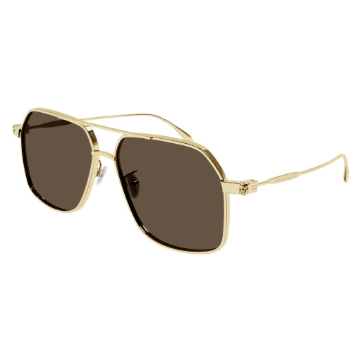 Alexander McQueen AM0372S Designer Sunglasses for Women - UV Protection, Luxury Fashion Shades for Outdoor, Beach & Driving