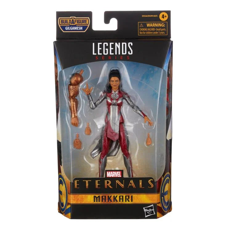Eternals Marvel Legends Makkari Action Figure with Gilgamesh BAF | Collectible Superhero Toy for Fans & Display | Perfect for Marvel Collections & Gift Giving