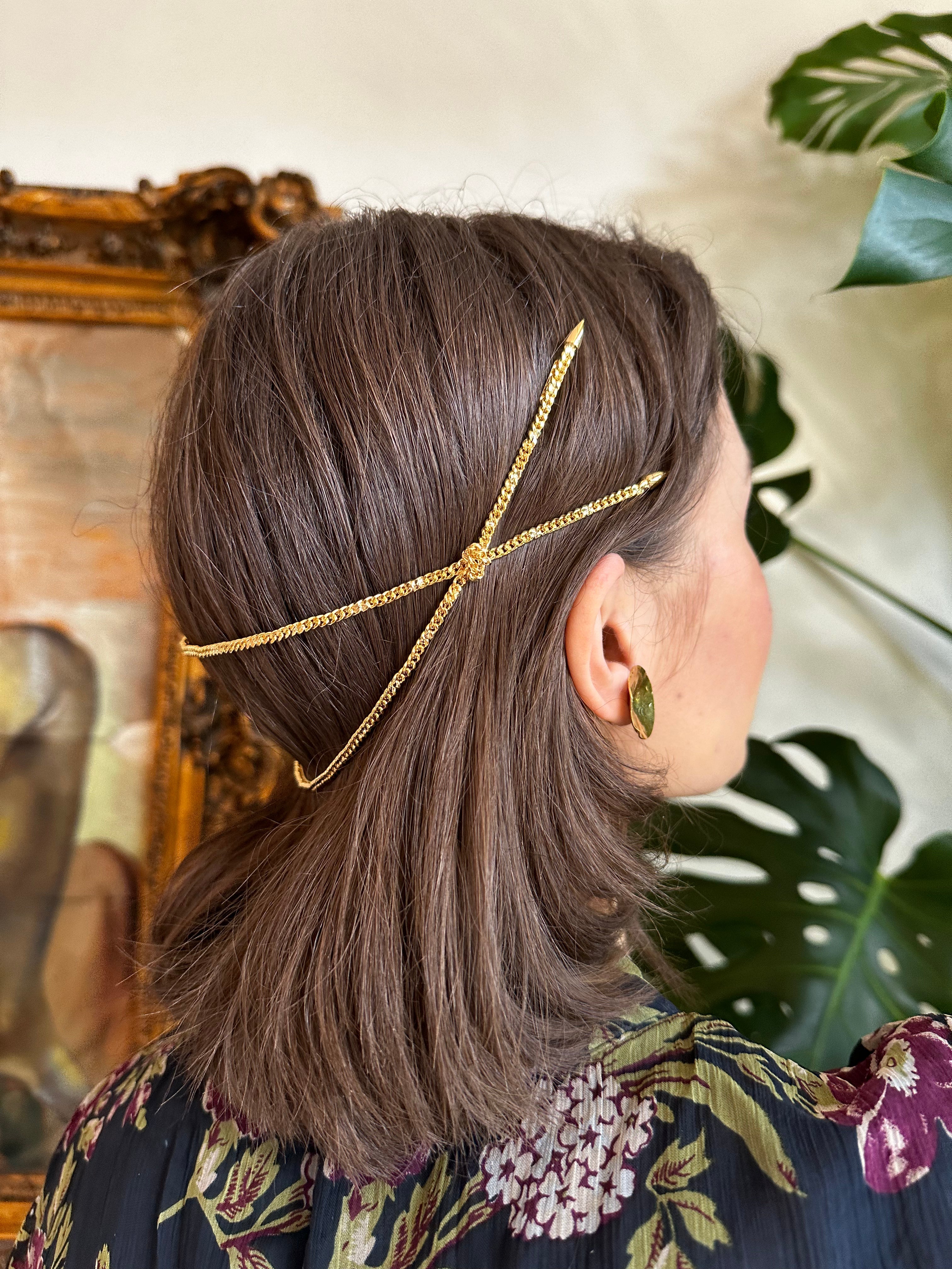 Viscountess Knotted Circlet - Elegant Gothic Headpiece for Women | Perfect for Renaissance Fairs, Cosplay & Medieval Weddings