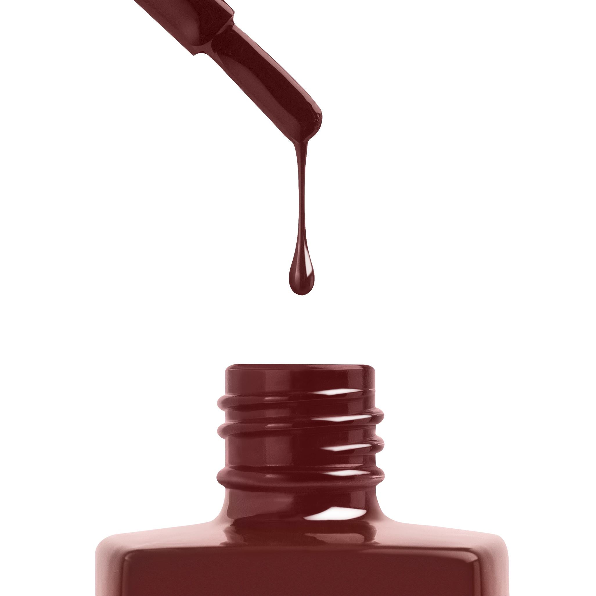 Apres Gel Nail Polish - Brickhouse Red | Long-Lasting Salon Quality Gel Nail Color for Manicures & Pedicures | Perfect for Parties, Weddings & Special Occasions