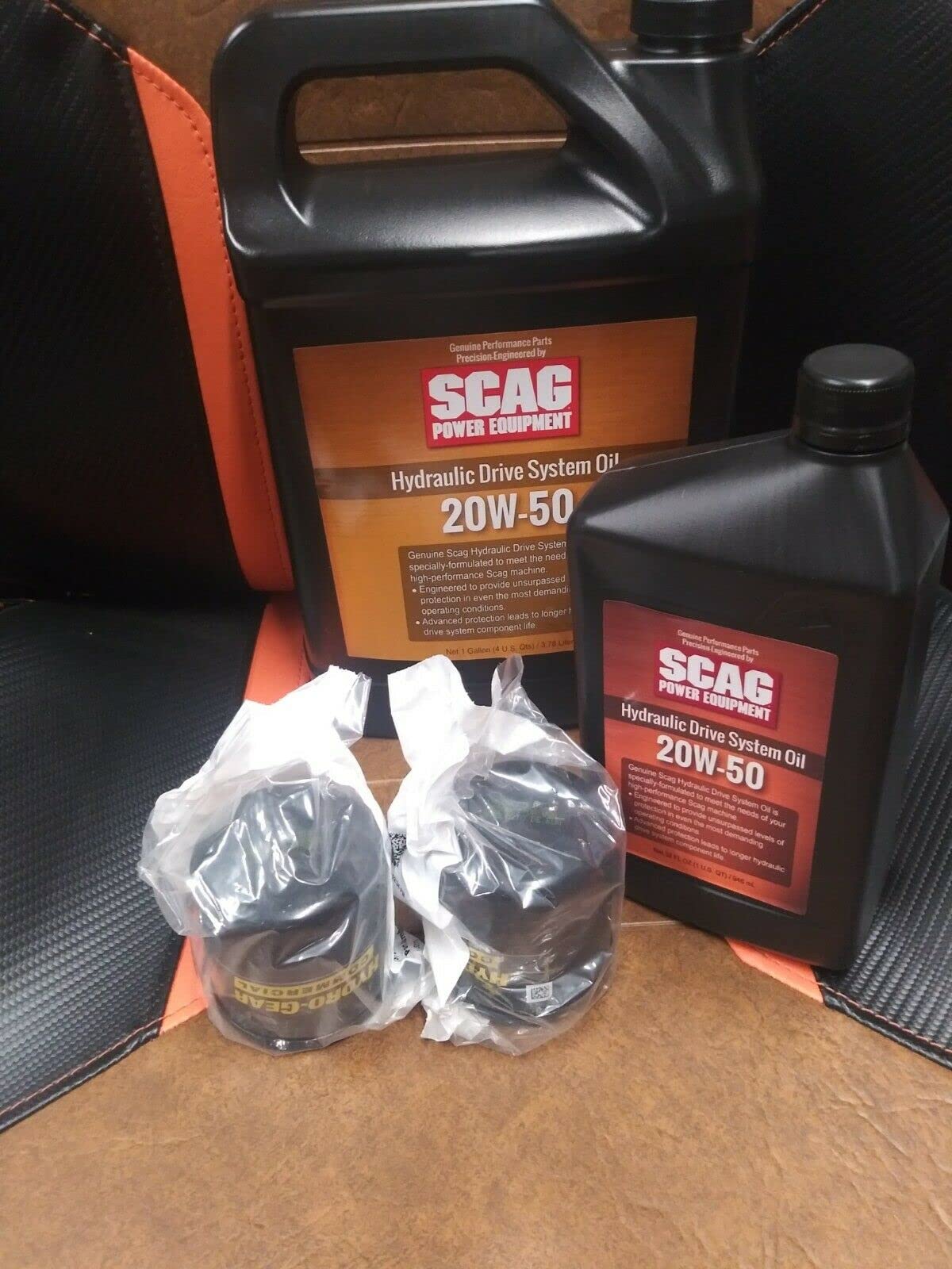 SCAG Genuine OEM Hydro Oil Change Kit for Liberty Z, Freedom Z, Patriot Lawn Mowers – Easy Maintenance for Zero-Turn Mowers
