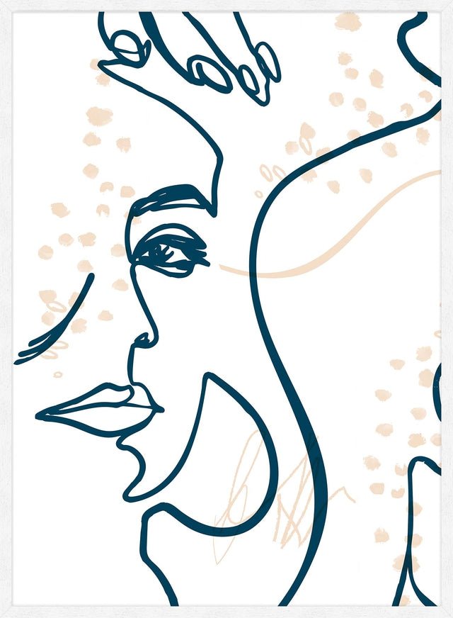 Abstract Scribbled Face Print T-Shirt - Unique Artistic Design for Men & Women - Perfect for Casual Wear, Street Style & Graphic Tee Lovers