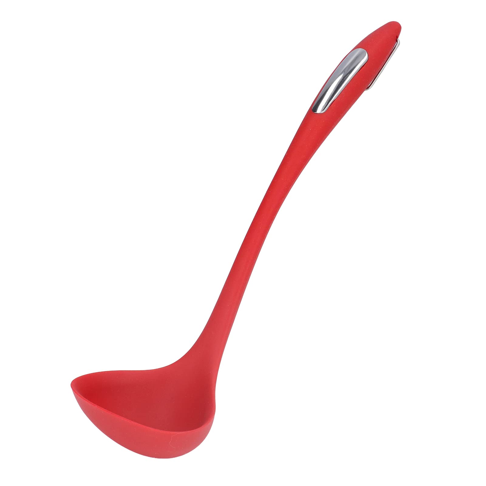 Alinory1 Silicone Soup Spoon - Easy Clean, Space-Saving Kitchen Tool for Healthy & Safe Dining - Ideal for Family Kitchens & Restaurants