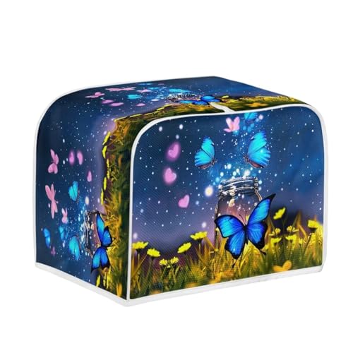 Pink Blue Butterfly Bottle