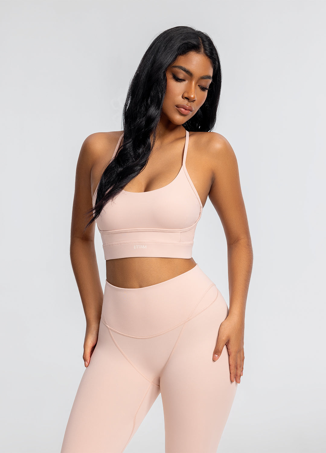 Seamless Crossback Bra for Women - Comfortable Support & No-Slip Design - Perfect for Yoga, Workouts & Everyday Wear