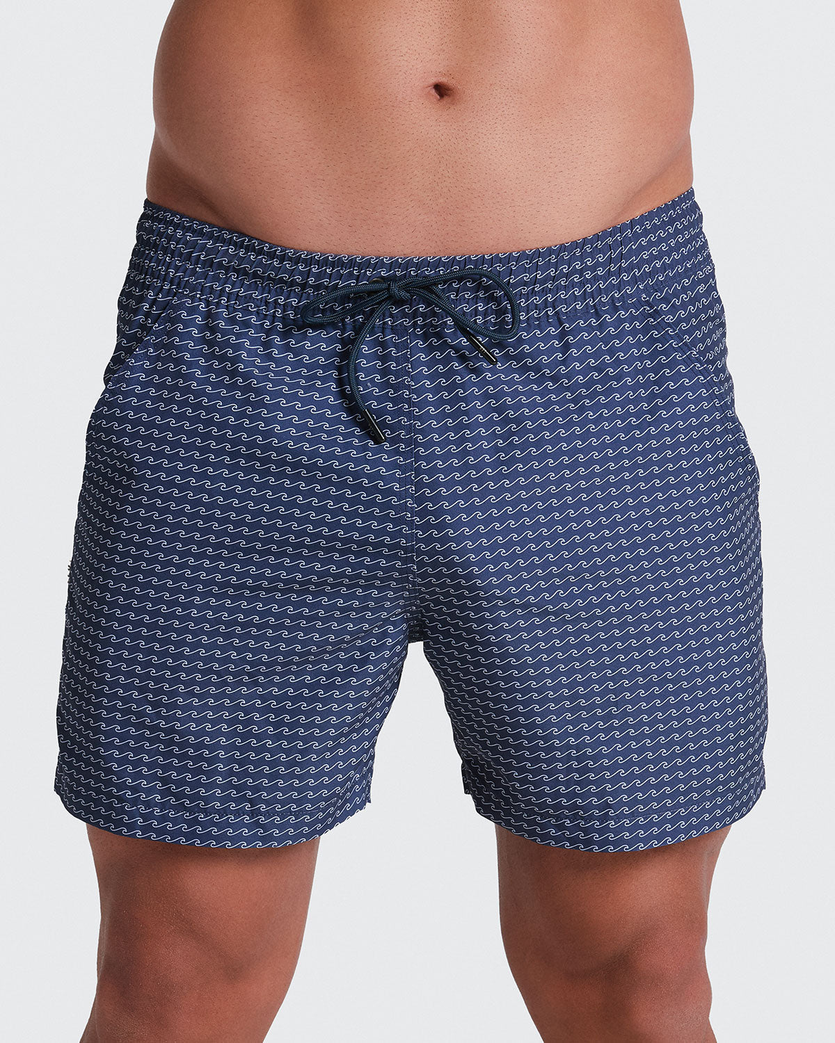 Eco-Friendly Men's Swim Trunks with Soft Inner Mesh Lining - Quick-Dry, Comfortable & Sustainable Swimwear for Beach, Pool & Water Sports