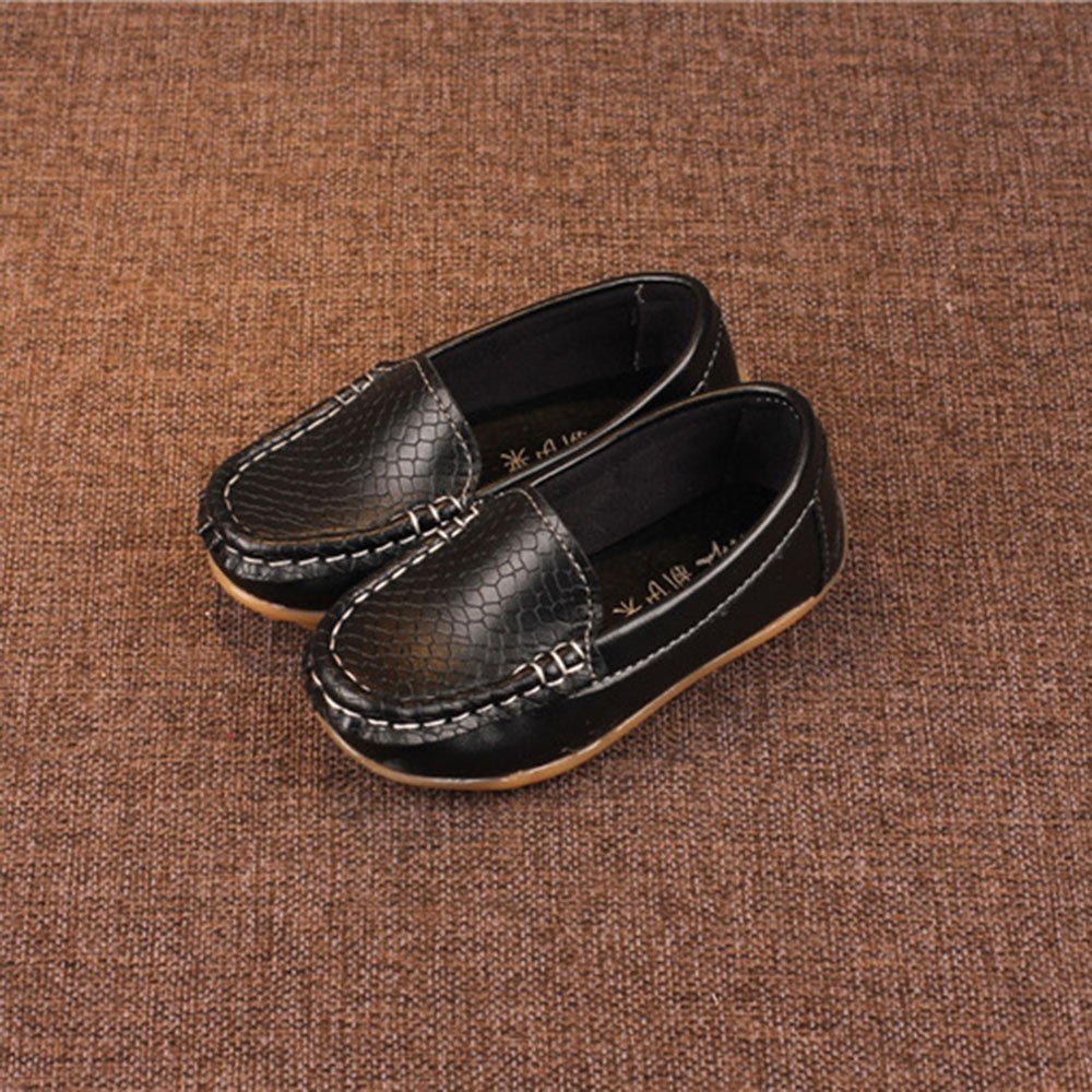 Boys Girls Slip-On Loafers - Soft Casual Boat Shoes for Toddlers - Perfect for School & Play