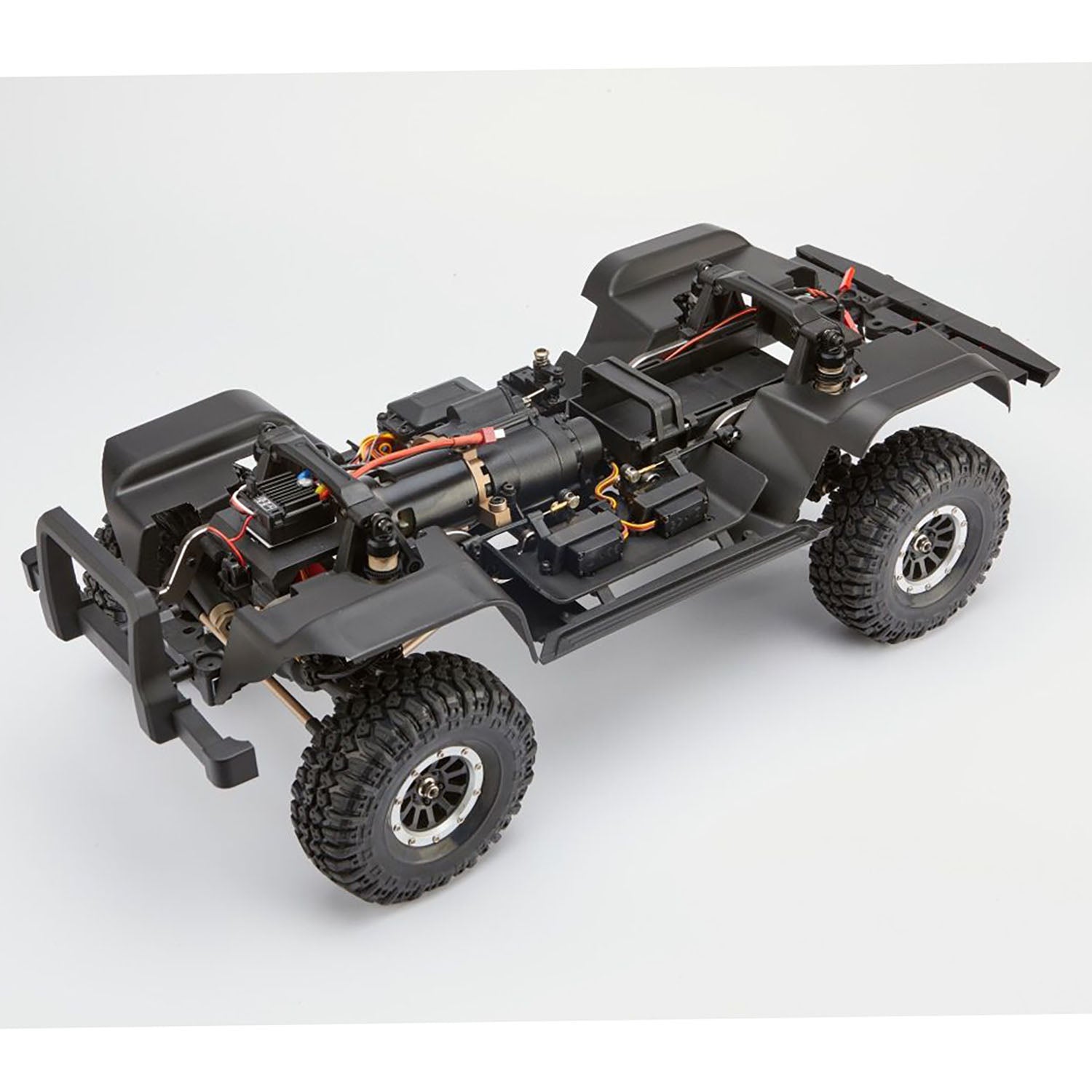 1/10 YIKONG 4x4 Painted RC Crawler - 2-Speed Remote Control Off-Road Truck with Motor, ESC & Servo - DIY Radio Controlled Vehicle Model for Rock Crawling & Trail Adventures
