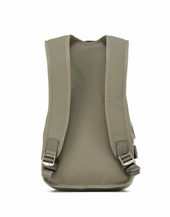 TOSCA TCA982 Anti-Theft Laptop Backpack for Travel & Work - Secure Taupe Daypack for Commuters, Students & Business Professionals