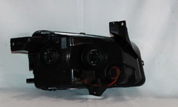 TYC Left Headlight Assembly Compatible with 2007-2010 Dodge Charger - Replacement Headlamp for Improved Night Driving Safety