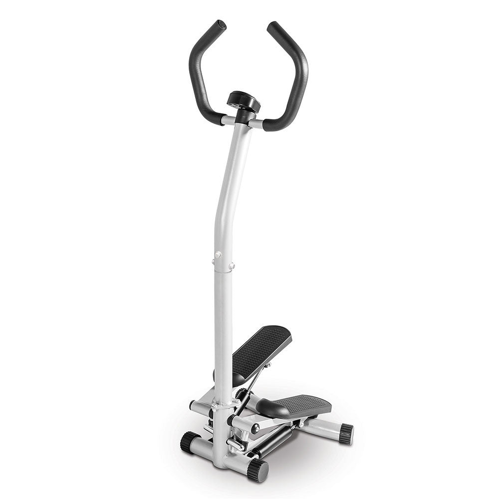 Marcy MS-95 Mini Stepper with Resistance Bands, LCD Display & Assist Handles - Compact Home Cardio Workout Equipment for Weight Loss & Toning | Perfect for Small Spaces & Apartment Fitness