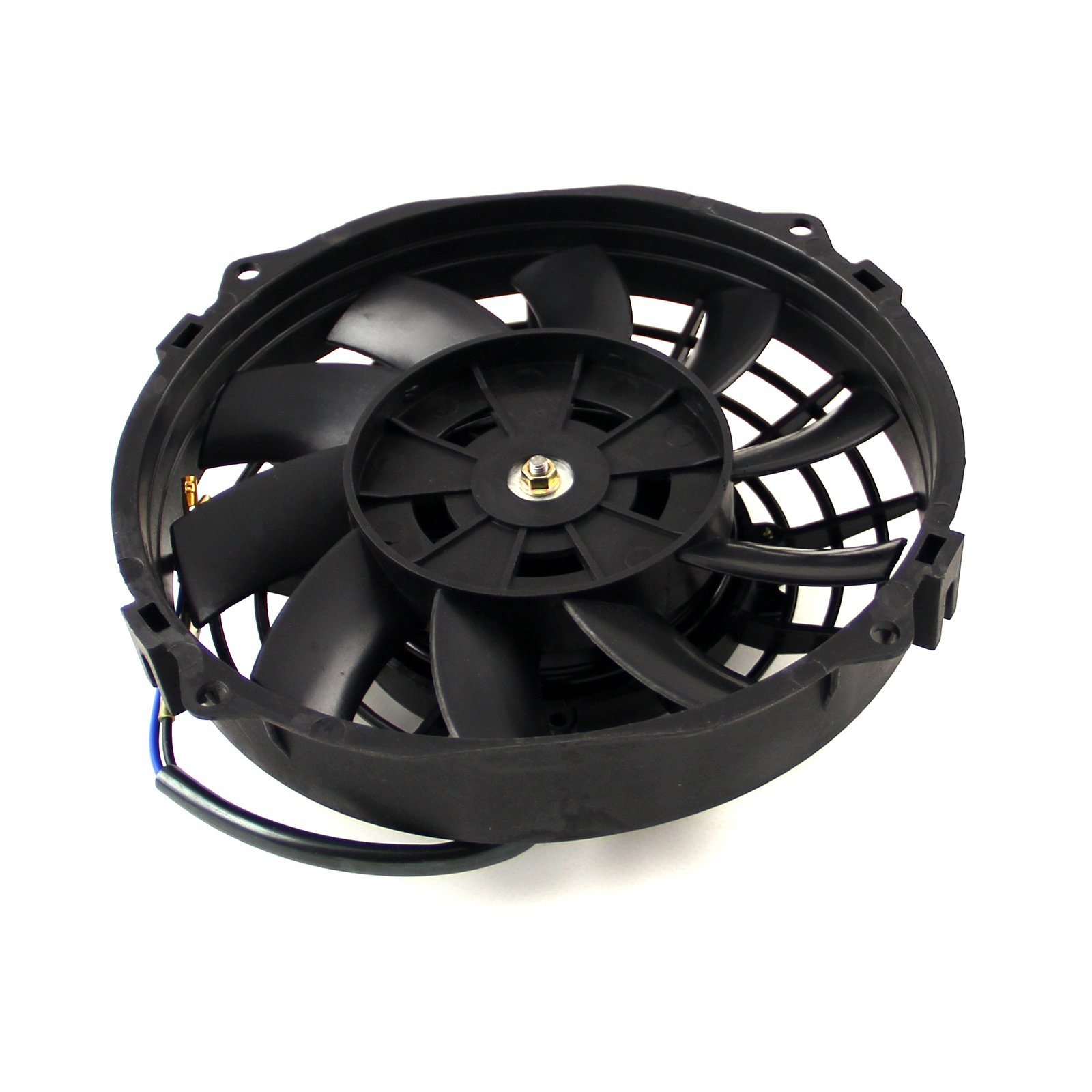 Speedmaster PCE185.1018 8 Inch S-Blade Electric Fan - High Velocity Cooling for Home, Office, and Workshop Use