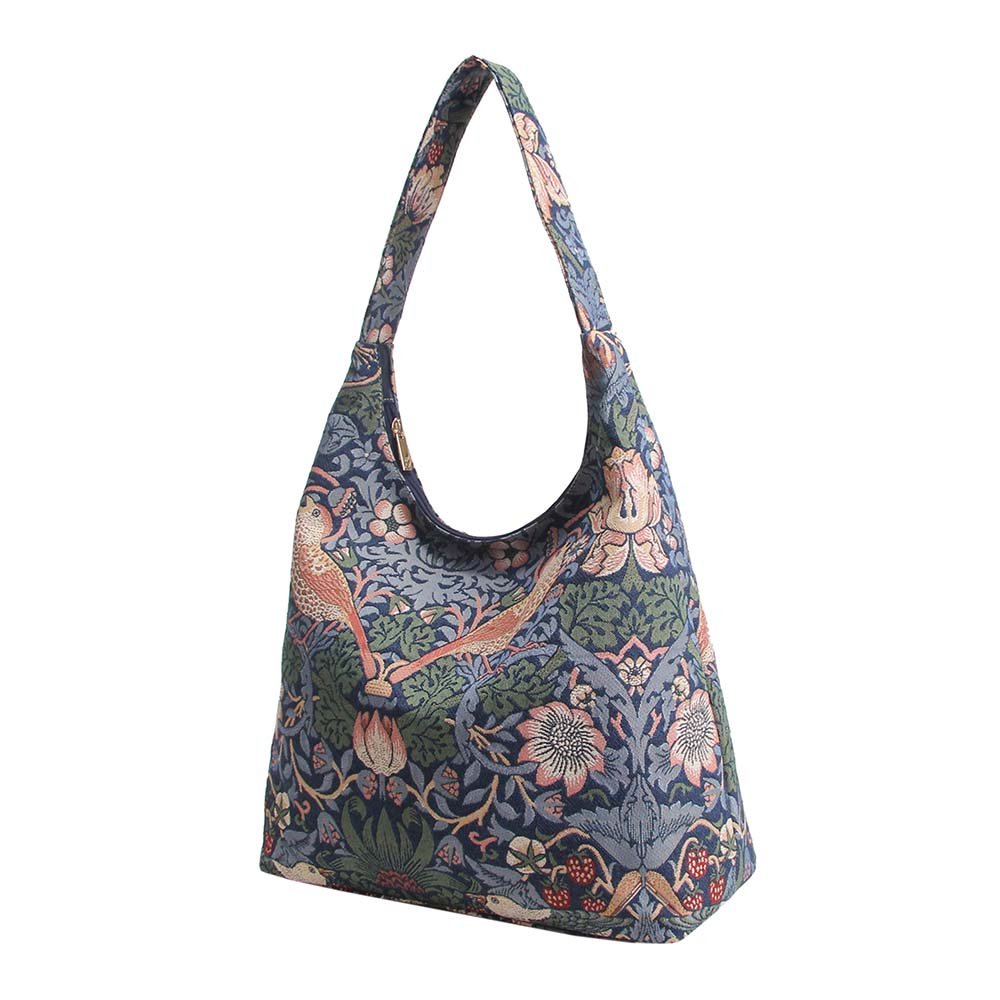 Signare Tapestry Hobo Shoulder Bag - Stylish Slouch Purse for Women | Fashionable Crossbody Handbag for Everyday Use, Travel & Casual Outings