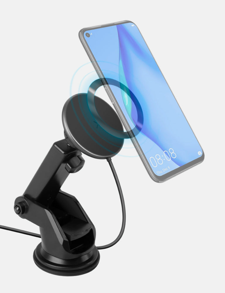 MagDrive Magnetic Phone Mount - Strong Car Holder for iPhone, Samsung & More - Hands-Free Driving & Navigation - Perfect for Road Trips & Commuting