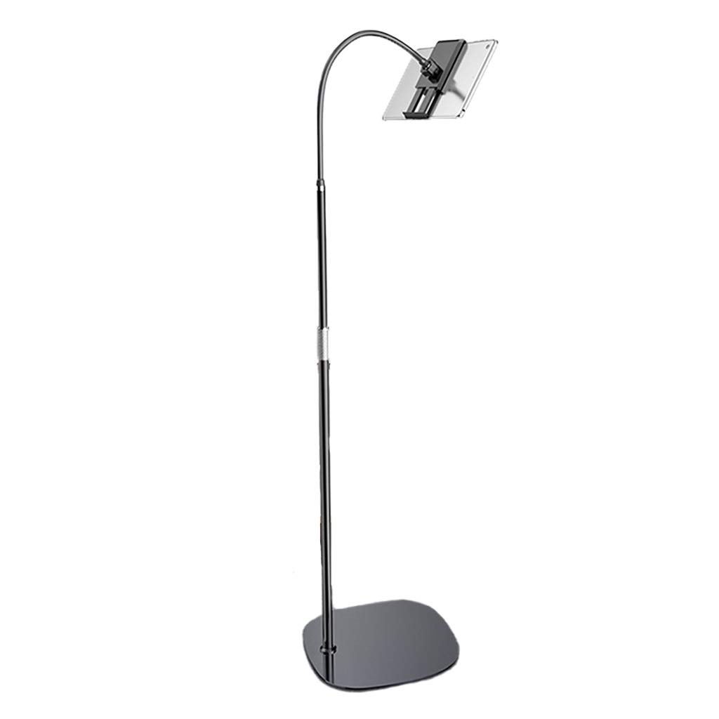 OFFA 360° Rotating Adjustable Floor Stand for Tablets & Smartphones - Multi-Angle Gooseneck Holder Compatible with 4.7-12.9 Inch Devices - Perfect for Watching Videos, Reading, Video Calls & Hands-Free Use in Bed, Office or Living Room
