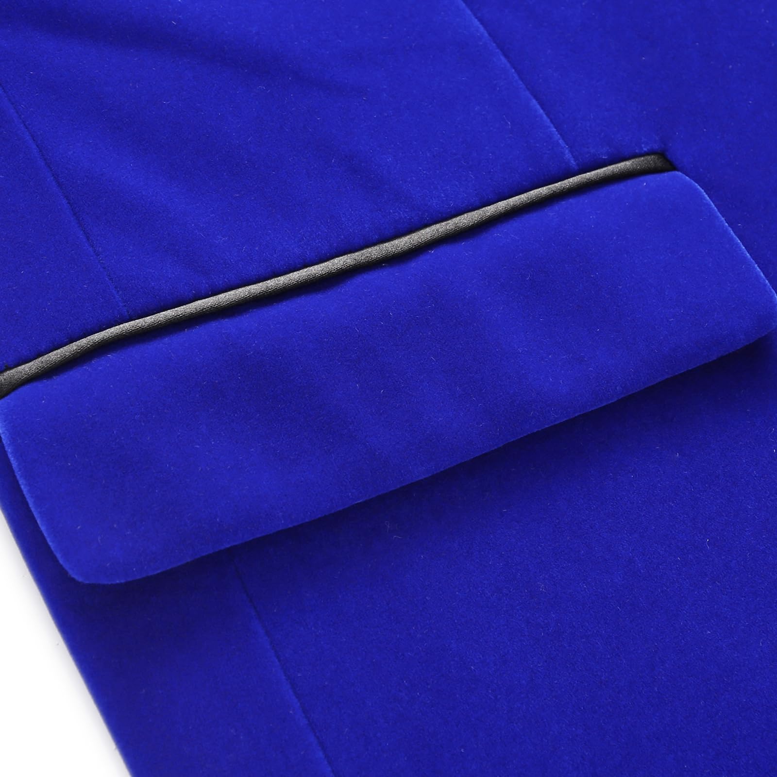 Men's Velvet Blazer Slim Fit Suit Jacket - Peaked Lapel Single Button Tuxedo Blazer for Wedding, Prom & Formal Events | Elegant Dinner Jacket for Special Occasions