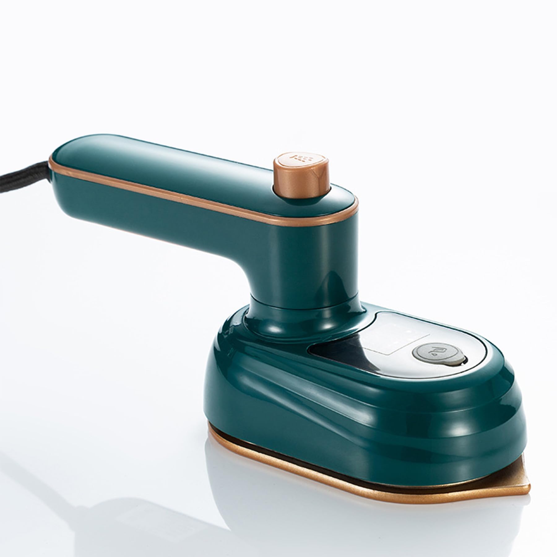 T TOVIA Portable Handheld Steamer for Clothes - Mini Travel Steamer Iron for Shirts, Dresses, Hats, Pillows & Crafts | Compact & Lightweight | Perfect for Travel, Dorm, Home & Office Use (Green)