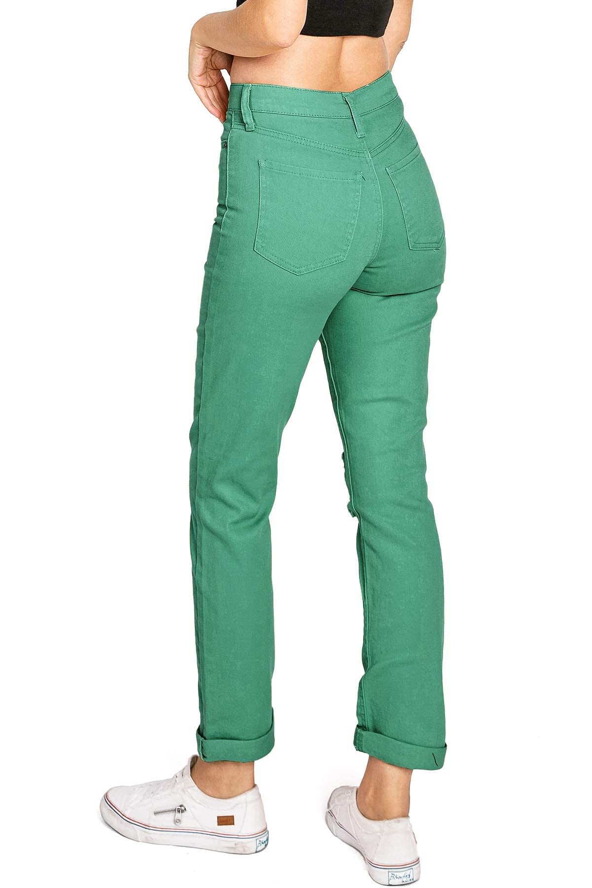 Celebrity Pink Women's High Rise Slim Fit Straight Leg Jeans for Juniors - Stylish & Comfortable Denim Pants for Casual Wear, School, and Everyday Outfits