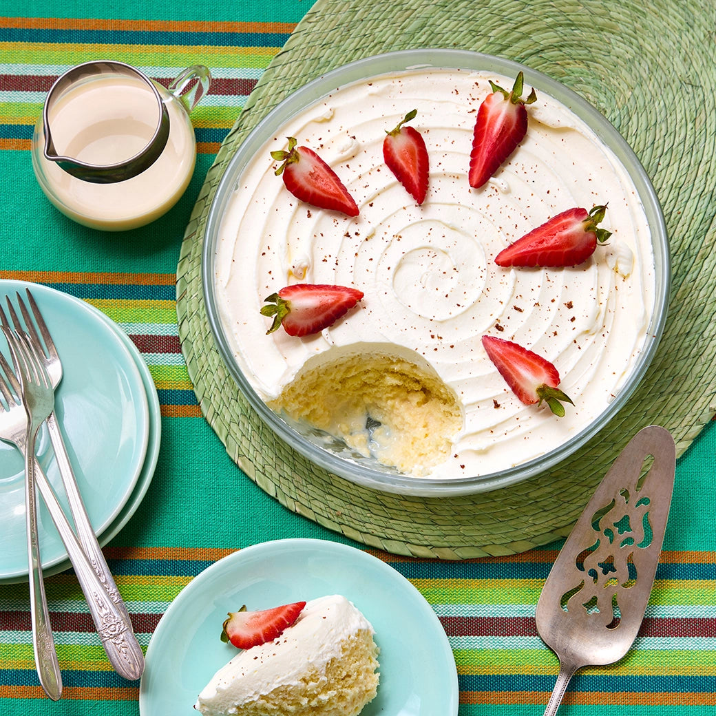Best Tres Leches Cake Mix - Authentic Mexican 3 Milk Sponge Cake Dessert Mix for Birthdays, Parties & Special Occasions