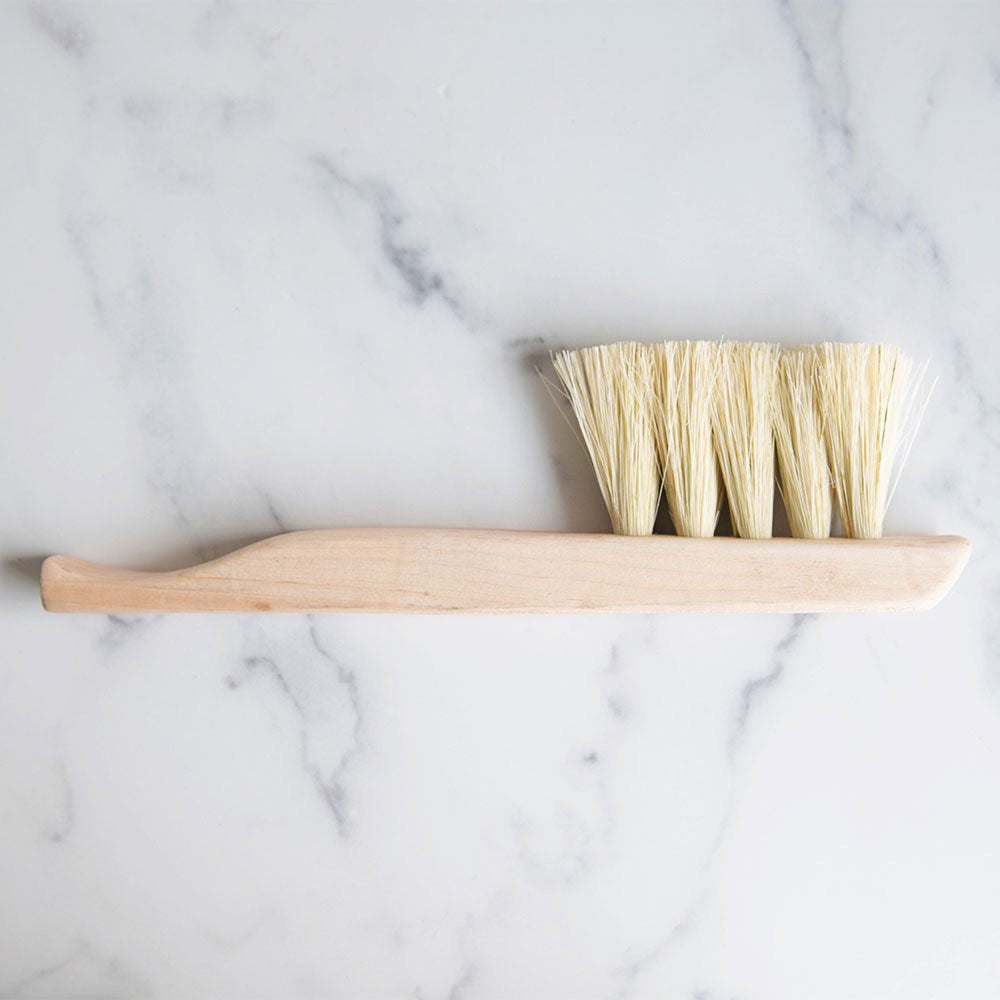 Large Wooden Counter Brush No. MT0989 - Premium Kitchen Cleaning Tool for Countertops, Tables & Hard Surfaces - Perfect for Home, Restaurant & Commercial Use