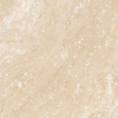 Premium Ivory Travertine 18x18 Inch Natural Stone Tile - Perfect for Bathroom, Kitchen & Flooring Renovations