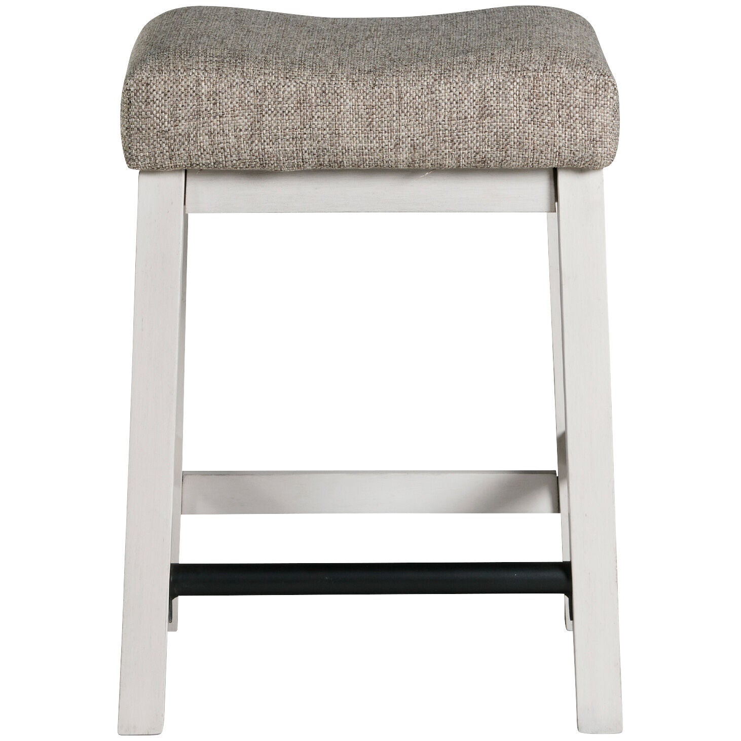 Drake Backless Barstool - Modern Kitchen Counter Stool with Chrome Metal Base for Dining Room, Bar, and Breakfast Nook - Set of 1