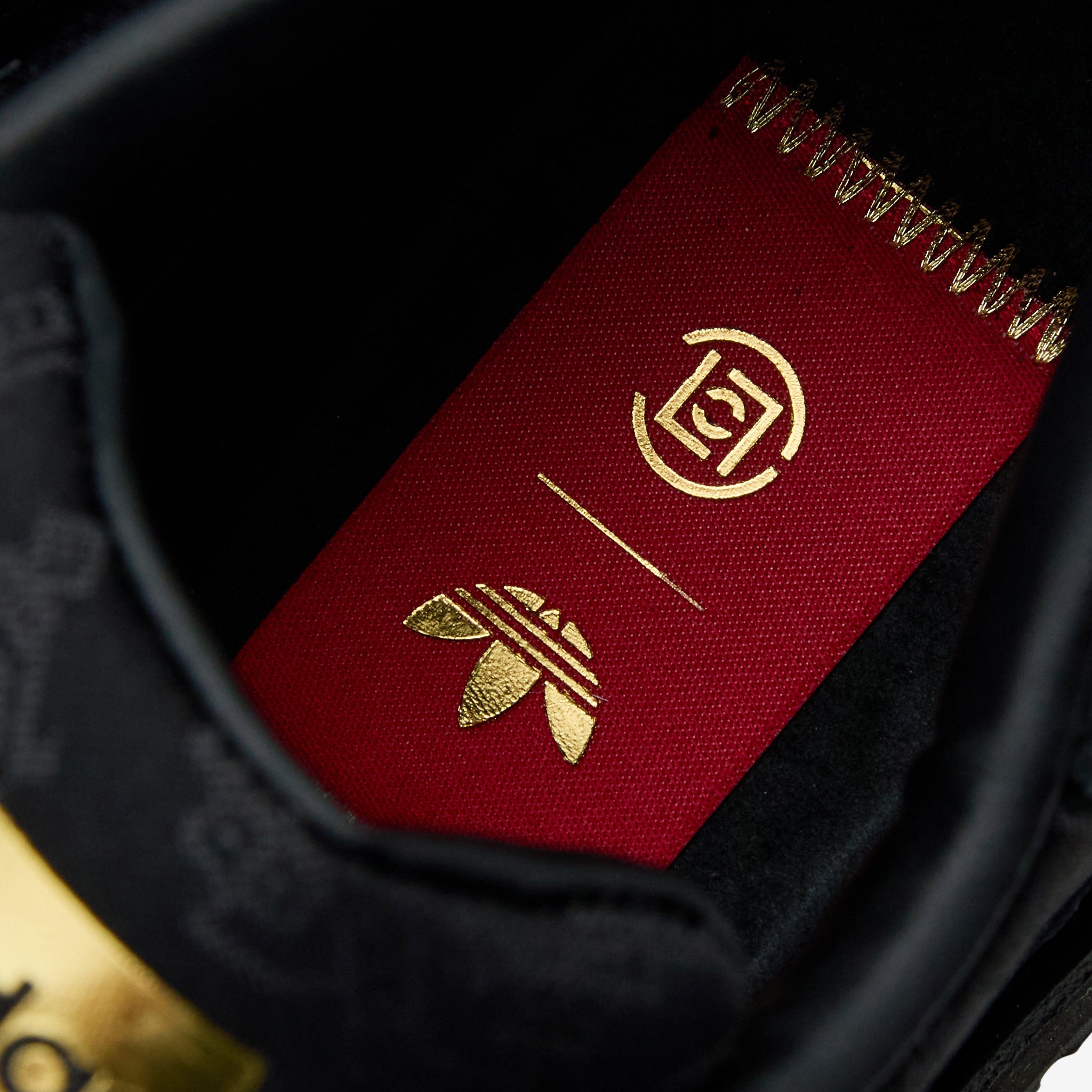 CLOT by Edison Chen x LNY Superstar Core Black Carbon Gold Metallic Sneakers - Limited Edition Streetwear Shoes for Men | Perfect for Urban Fashion & Lunar New Year Celebrations