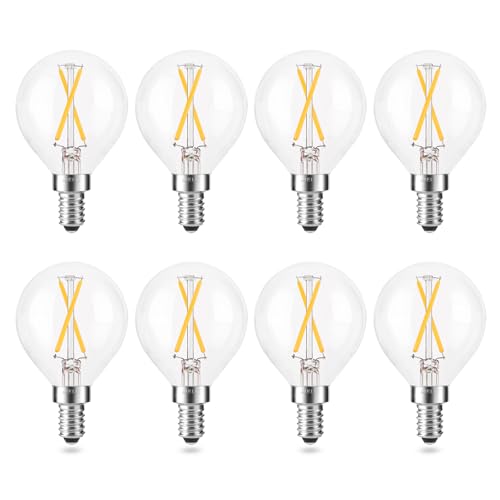 G15 E12 Base 2w Warm White 2700k 8pack