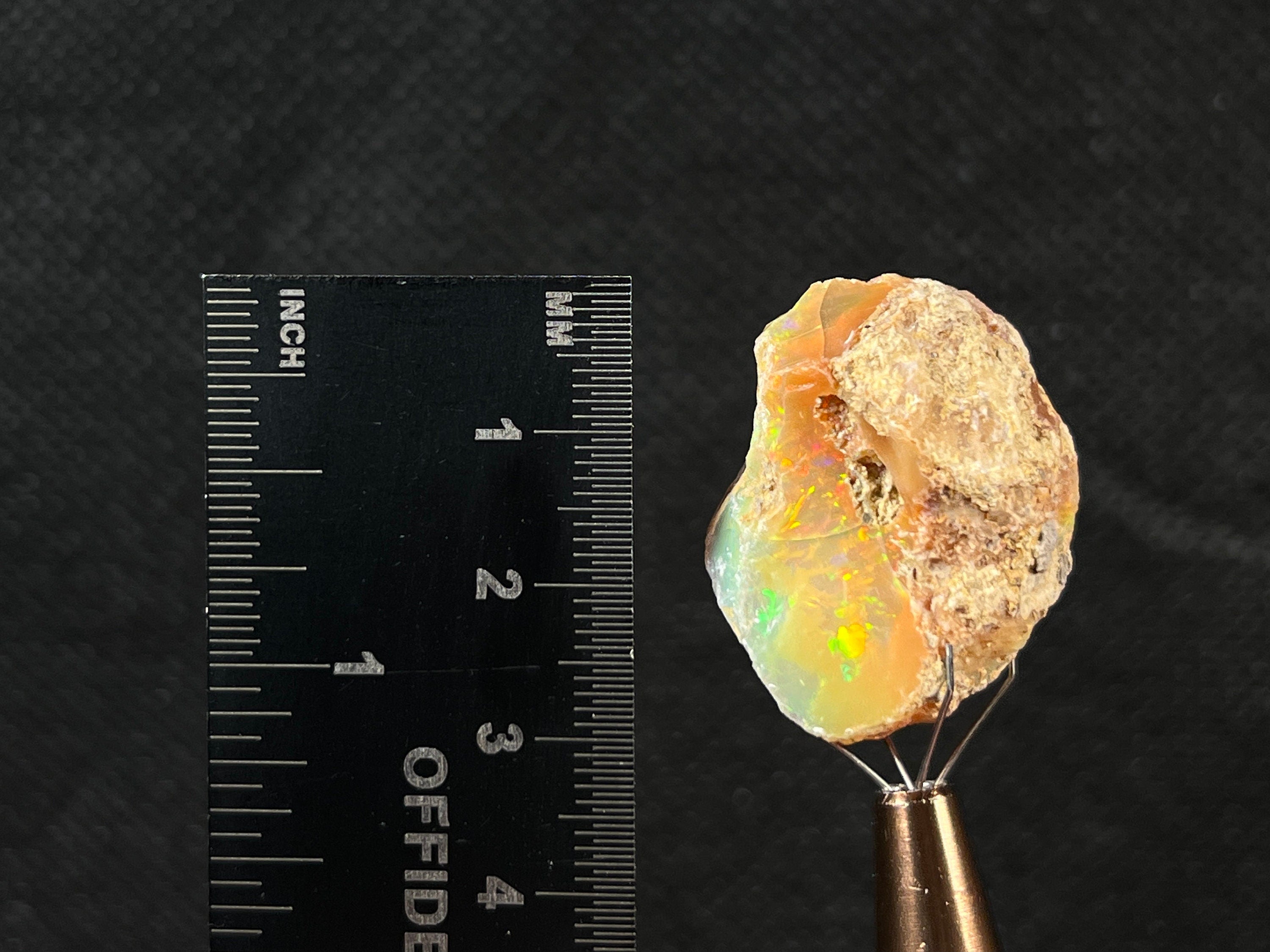 Premium 4A XL Welo Opal Raw Crystal - Cutting Grade Certified Opal Gemstone for Jewelry Making | Natural Ethiopian Opal for Rings, Necklaces & DIY Craft Projects