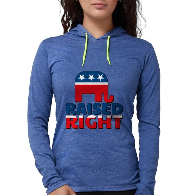 Raised Right Women's Hooded Shirt Hoodie T-Shirt - Comfortable & Stylish Pullover for Casual Wear, Gym, or Lounge