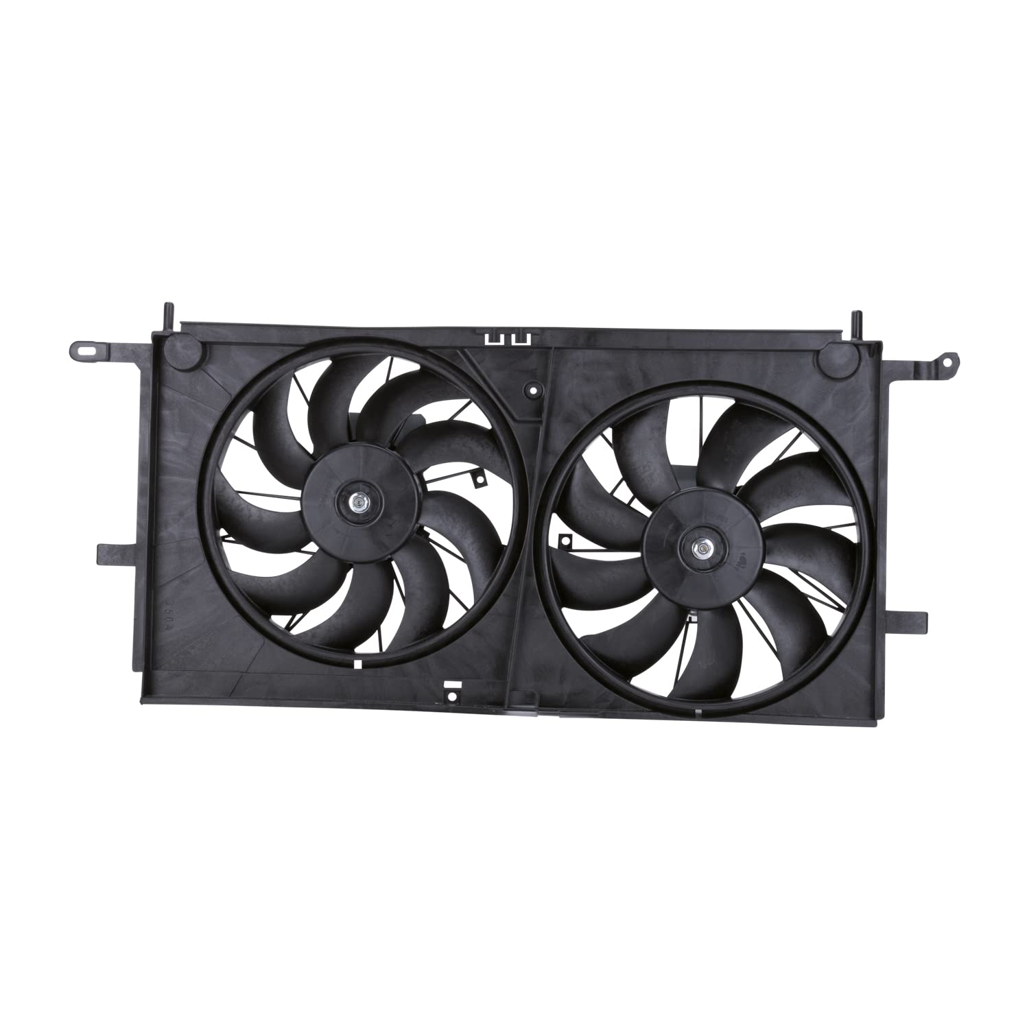 TYC 620770 Replacement Radiator & Condenser Cooling Fan Assembly for Chevrolet Oldsmobile Pontiac - Perfect for Engine Cooling & AC System Repair