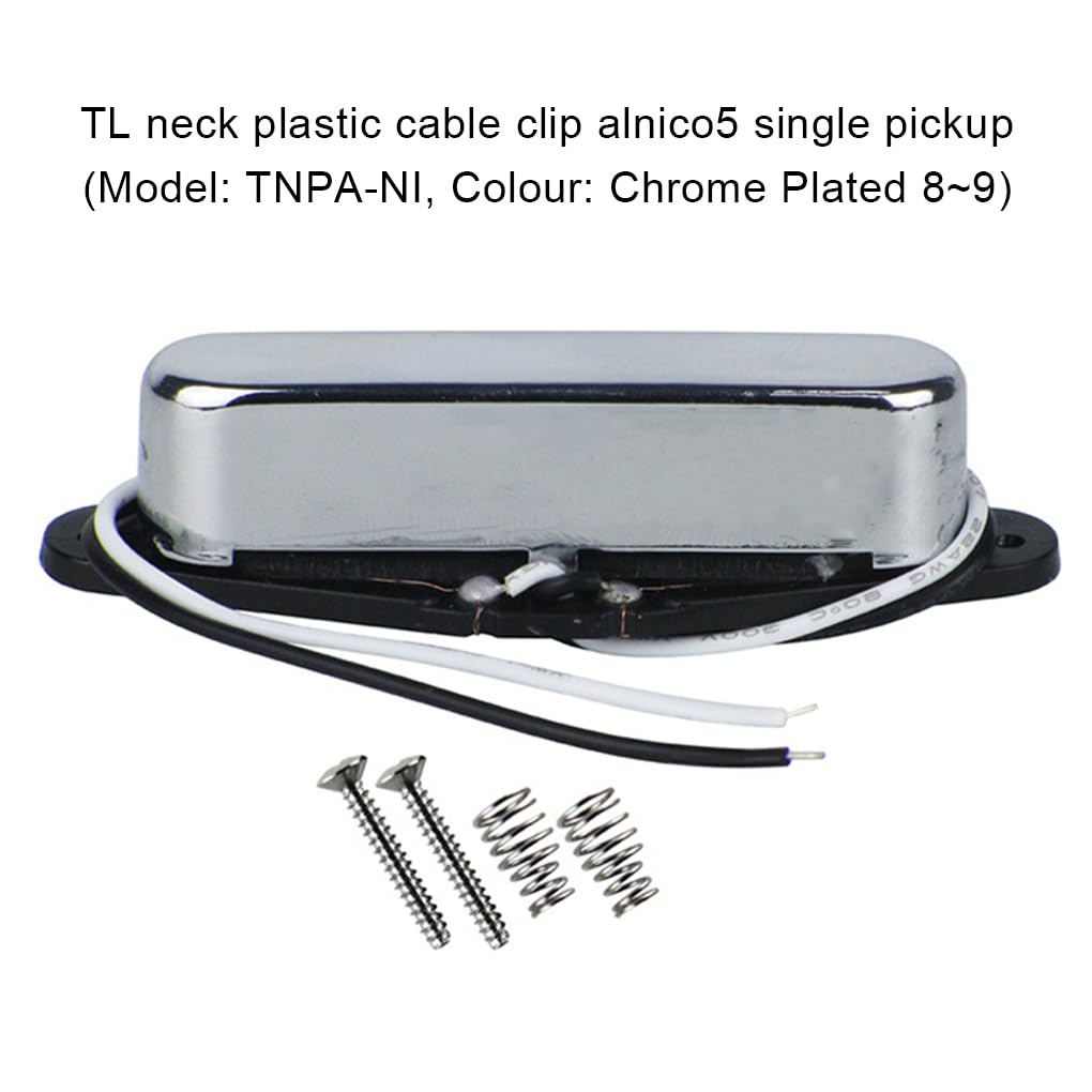 10 Pack Single Coil Guitar Pickups for Electric Guitar with Wires, Professional Music Instrument Upgrade, Silver Modified - Perfect for Recording, Live Performances & DIY Guitar Mods
