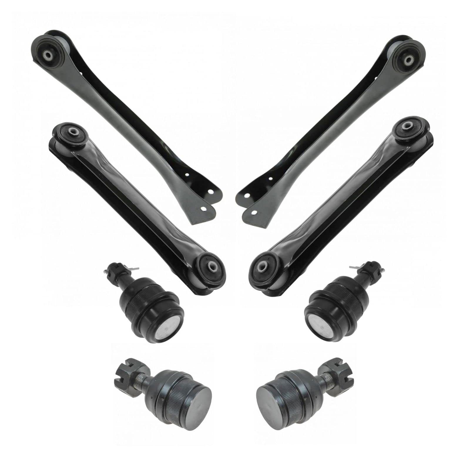 High-Performance Front Suspension Kit with Ball Joint & Control Arm for 1997-2006 Jeep Wrangler TJ - Off-Road Adventure & Smooth Ride Upgrade