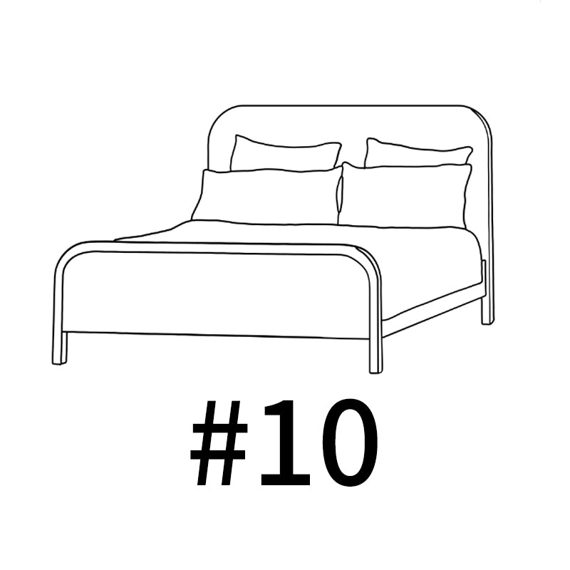 Premium 100% Cotton 4-Piece Bed Sheet Set - Soft Breathable Bedding for Queen/King Size - Perfect for Home, Hotel, and Dorm Room Comfort